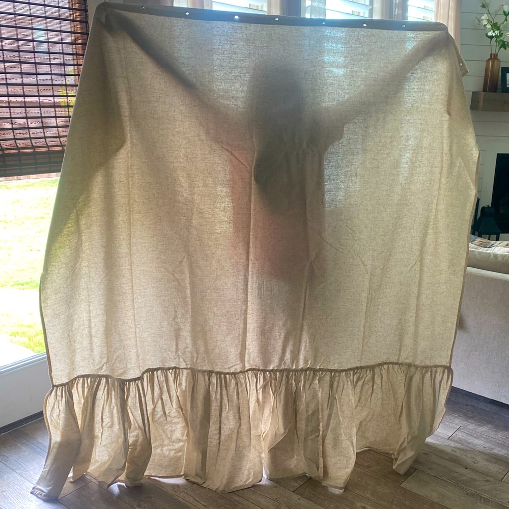 Shabby Chic shower curtain
